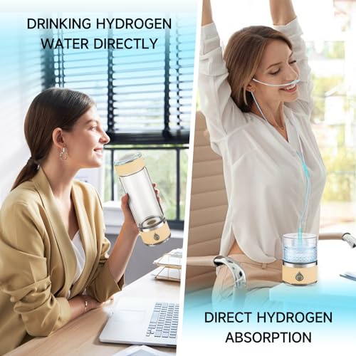 Hydrohealth Hydrogen Water Bottle Generator