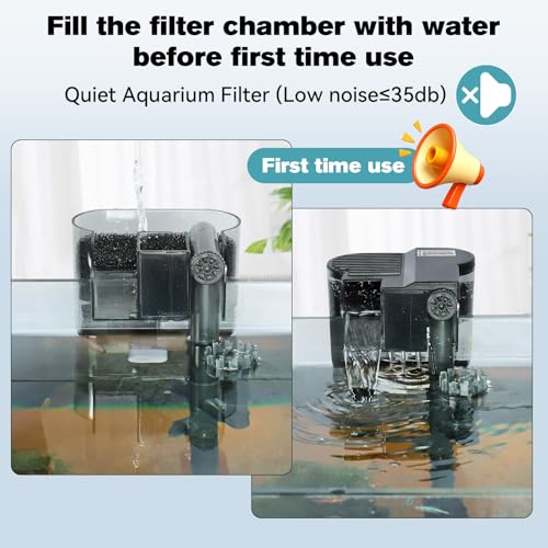 Hang On Back Aquarium Filter