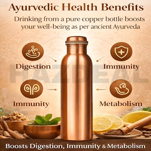 Copper Water Bottle 1 Liter