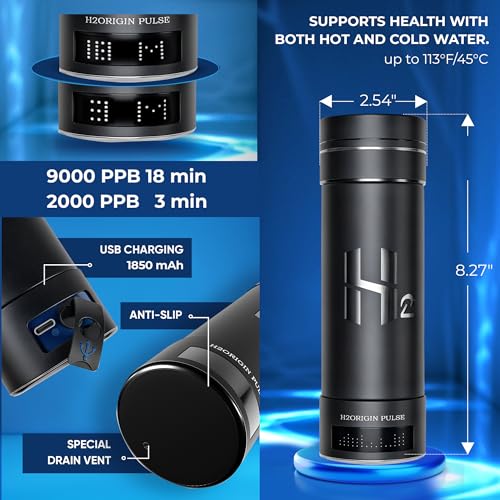 Hydrogen Water Bottle Generator