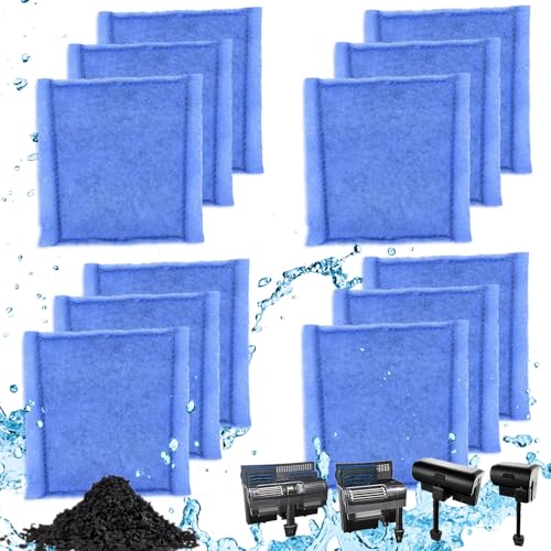 12 PCS Aquarium Filter Cartridge Filters (12 Count)