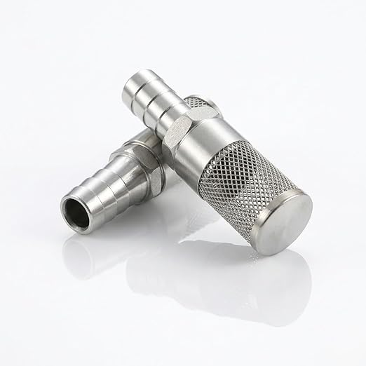 304 Stainless Steel Water Pump Filter Hose End Strainer Barbed Inline Mesh Screen, Assorted Sizes for Pressure Washer Garden RV Prevents Debris Clogging,1pcs(12mm 1/2 Inch)