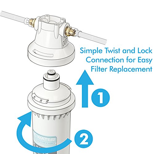 CS 2500P Ultra High Capacity Under Sink Water Filtration System
