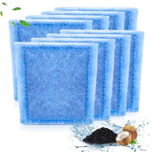 8 Pack Rite Size C Filter Cartridges Compatible with MarineLand Filters