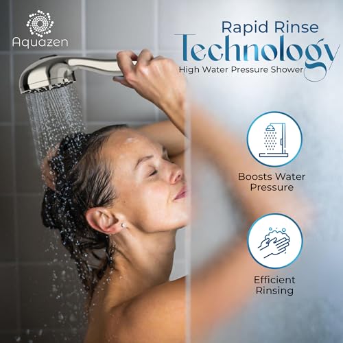 Filtered Shower Head with 8