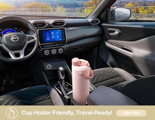 26 oz Insulated Water Bottle with 2