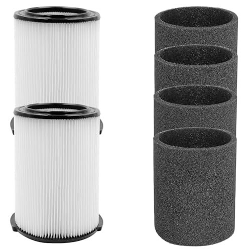 VF4000 Replacement Filters for Ridgid Shop Vac 72947 Wet (6 Count)