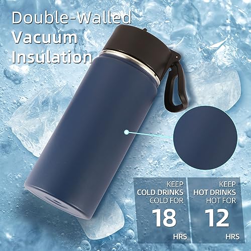 16 OZ Kids Water Bottle Bulk 4 Pack (4 Count)