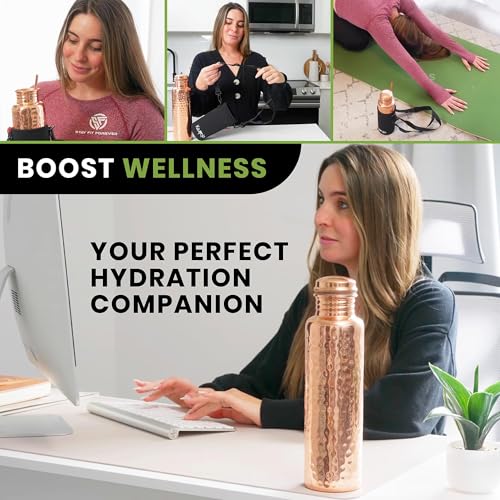 Copper Water Bottle for Drinking