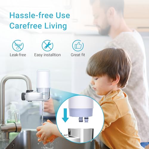 Alkaline Filter Compatible with Brita® Faucet Filter (3 Count)
