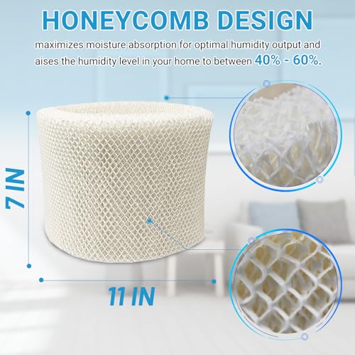 3 Pack HC14 Filter E Replacement for Honeywell humidifier HC