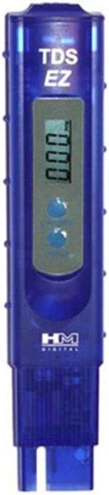 HM Digital TDS-EZ Water Quality TDS Tester, 0-9990 ppm Measurement Range, 1 ppm Resolution, 3% Readout Accuracy,Purple