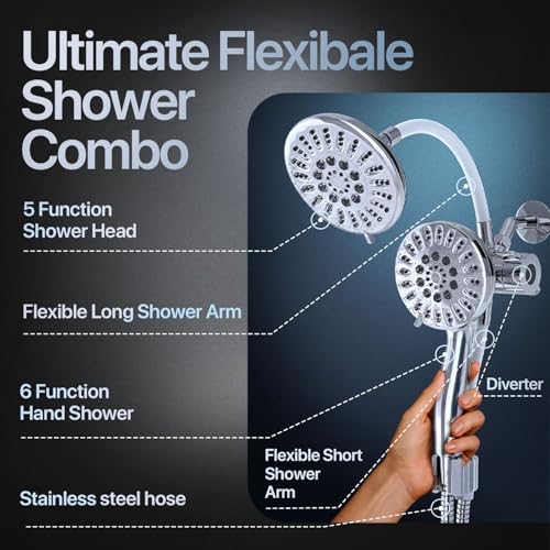 Dual Shower Head Combo
