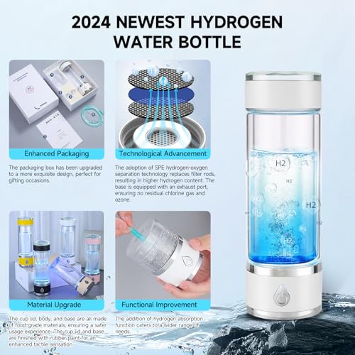Hydrohealth Hydrogen Water Bottle Generator