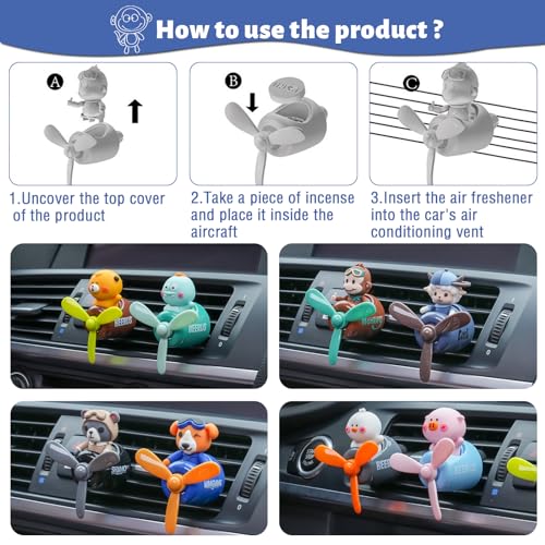 2 Pcs Pilot Car Air Fresheners (2 Count)