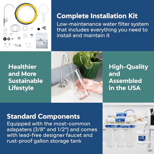5 Stage Reverse Osmosis Water Filter System