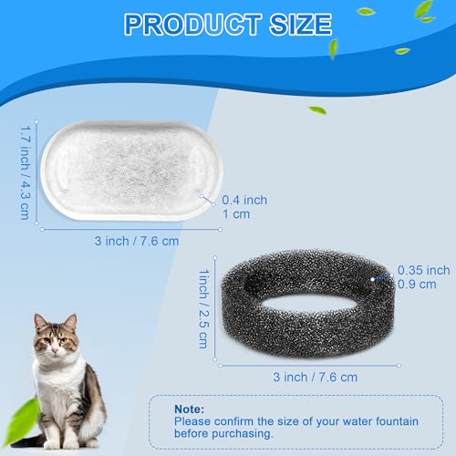 Cat Water Fountain Filters (32 Count)
