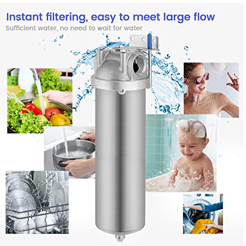 NSF ANSI 42 Stainless Steel Whole House Water Filter Housing