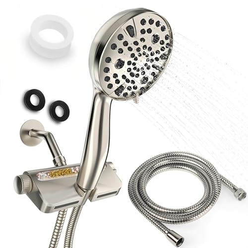 Filtered Shower Head with 8
