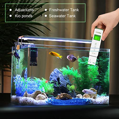 pH Meter Water TDS Tester Combo Pool pH Tester EC Test Hydroponics