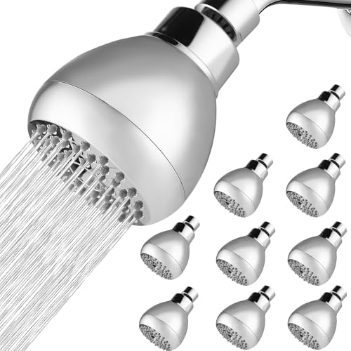 10 Pack High Pressure Shower Head (10 Count)
