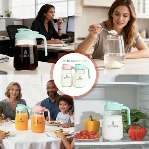 32oz Glass Pitcher with Lid