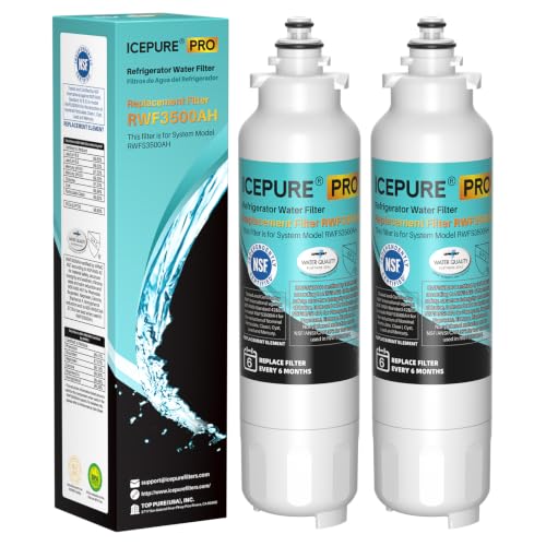 PRO ADQ73613401 NSF401&53&42 Certified Water Filter (2 Count)