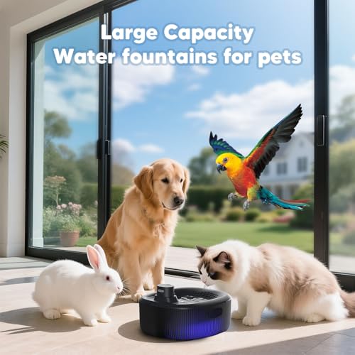 Wireless Dog Water Fountain for Large Dogs