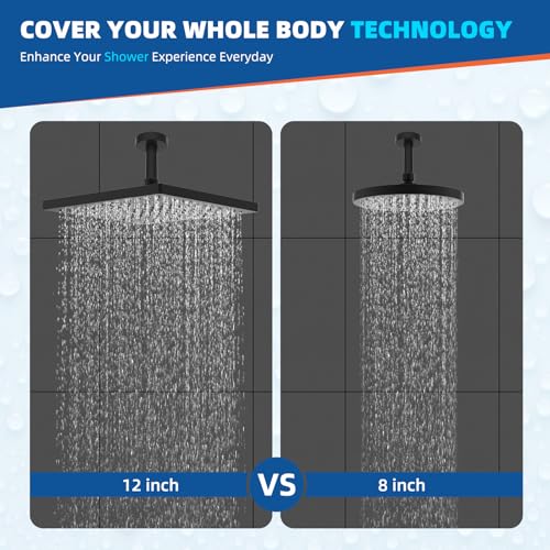 cUPC Certified High Pressure 12'' Rain Shower Head