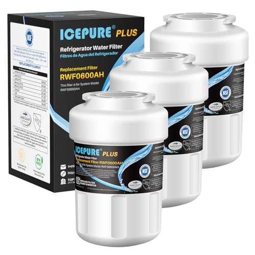 NSF ANSI 53 Certified Premium RWF0600AH Replacement for MWF (3 Count)
