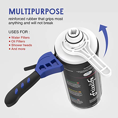 Adjustable Rubber Strap Belt Wrench Kit For Water Filter MP99