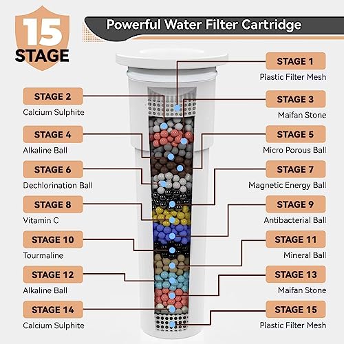 2 Pack Shower Filter Cartridge (2 Count)