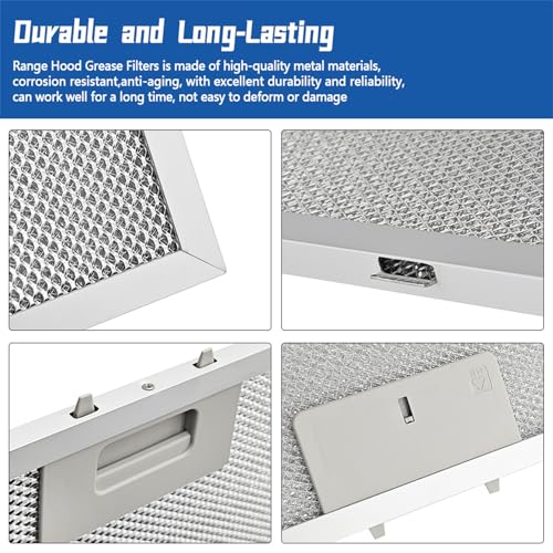 2Pcs WB02X11012 Range Hood Grease Filter Fit for GE Range Hood