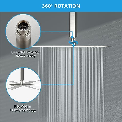 Rain Shower Heads High Pressure