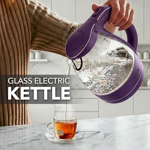 1.5L Glass Electric Kettle Water Boiler