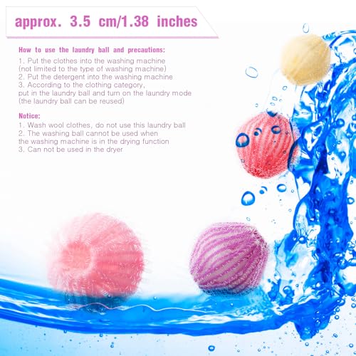12 Pieces Pet Hair Remover for Laundry