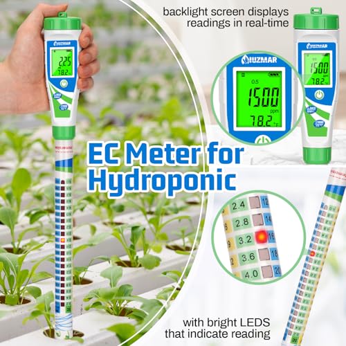 Digital Conductivity Tester PPM and EC Meter with Light Indicator