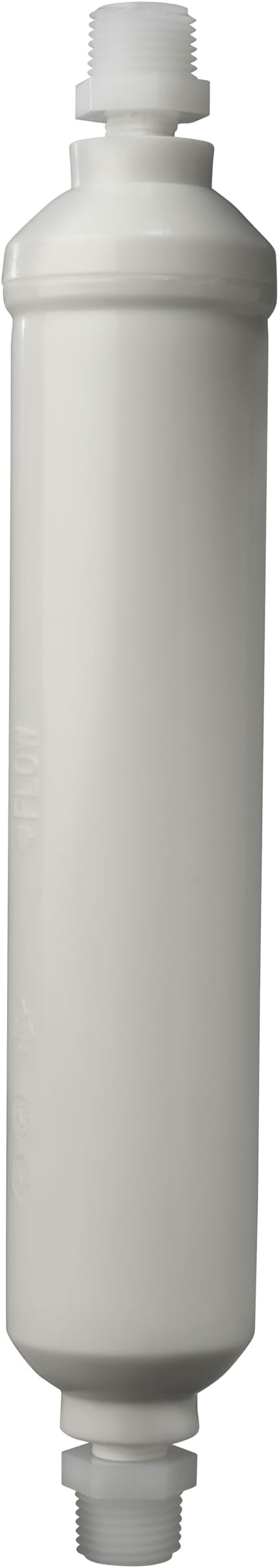 Flow-Pur GAC/KDF RV 10" Inline Replacement Filter, 1/2 in MPT Threaded Fittings, Ideal for RC or Camper, Inhibit Scale, Provide Better Taste, Stop Unwanted Materials