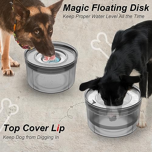 1Gallon No Spill Dog Water Bowl