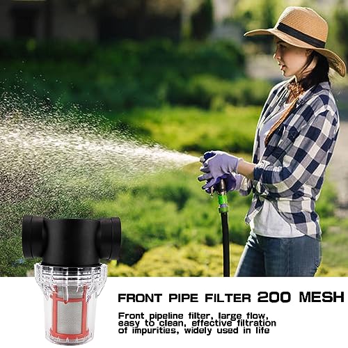 Garden Pond 1 inch Mesh Strainer Water Pump Filter Thread Inline Filter Strainer High Pipeline Filter for RV
