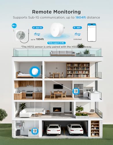 2.0 WiFi Refrigerator Thermometer Dual Probes
