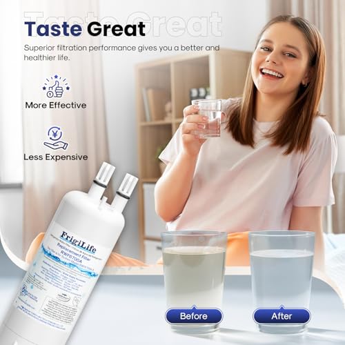 W10295370A Refrigerator Water Filter Compatible with EDR1RXD1 (2 Count)