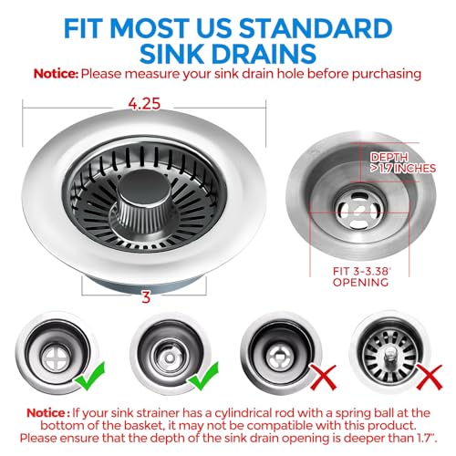Kitchen Sink Drain Strainer