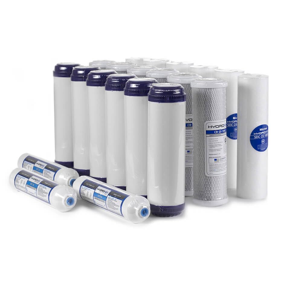 5 Stage 21pc Reverse Osmosis RO Water Filter Cartridges