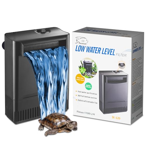 Turtle Tank Filter Aquarium Filter Power Adjustable 20