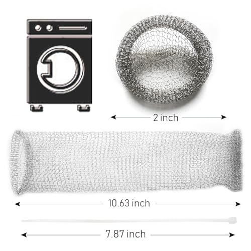 48 PCS Washing Machine Drain Lint Trap