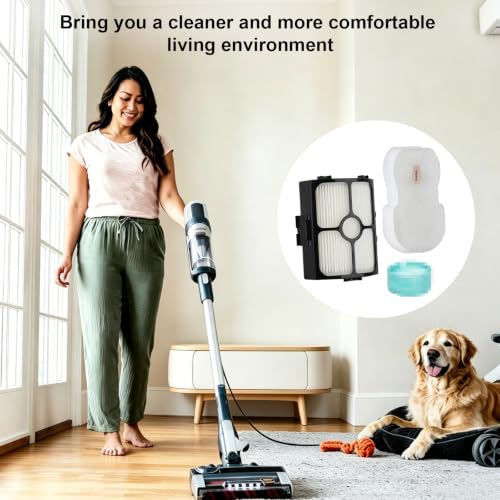 HZ3002 Filter Replacement & Odor Neutralizer Cartridge for Shark HZ3002 HZ3000 HZ4001AMZ HZ4002 Stratos Ultralight Corded Stick Vacuum Cleaner