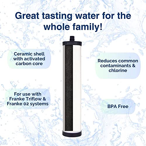 M15 UltraCarb Ceramic Drinking Water Filter Candle for Franke 02