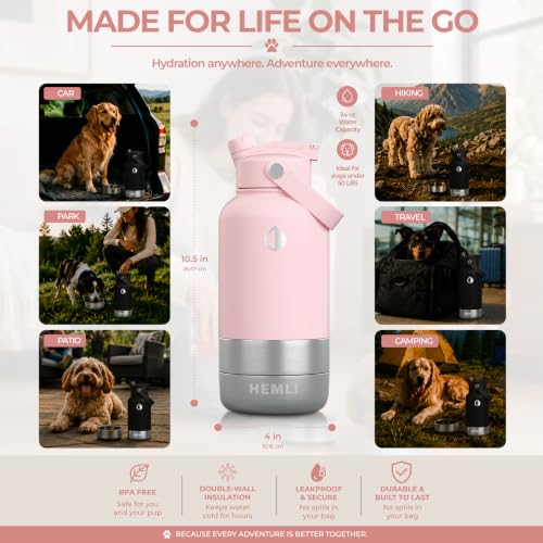 32 oz. Dog Water Bottle