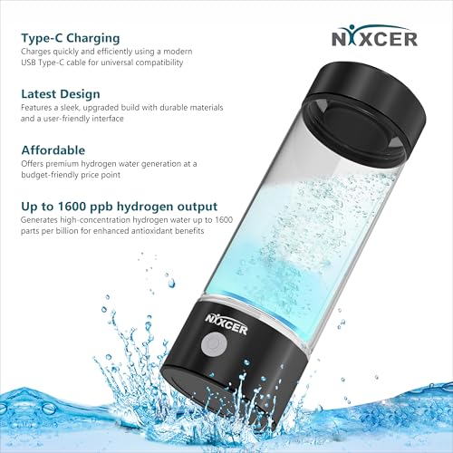 Hydrogen Water Bottle Generator